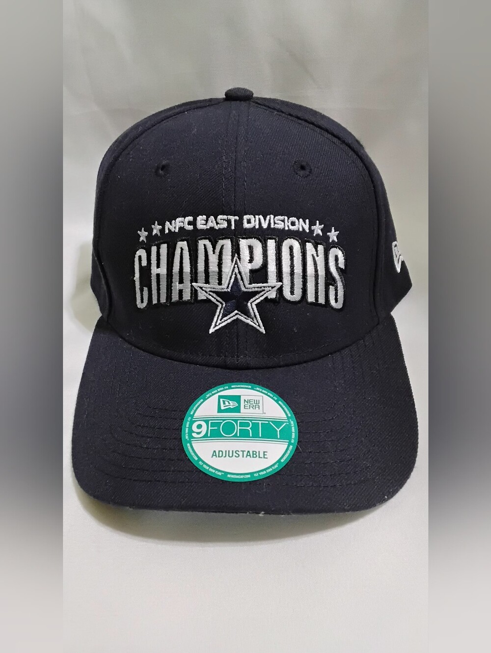 New Era 9FORTY Dallas Cowboys NFC East Division Champions Adjustable Hat Navy